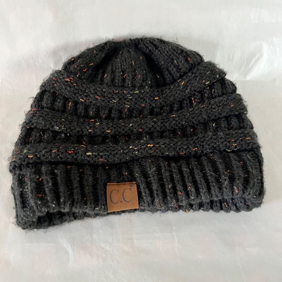 C.C Beanie Cable Knit Confetti Beanie Winter Hat - Picture 5 of 8